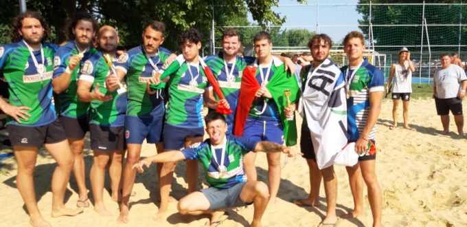 Una nutrita compagine dell’Appia rugby vince il Balaton Beach Rugby in Ungheria