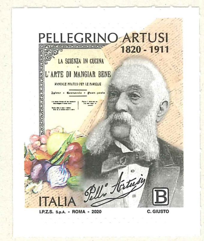 Emissione francobollo Pellegrino Artusi