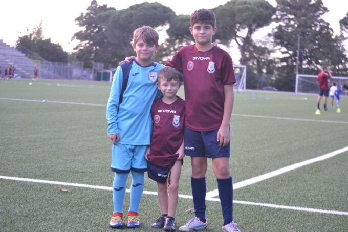 Football Club Frascati (Scuola calcio) e la famiglia Giannattasio, che feeling: tre ragazzi tesserati