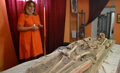  Archeologia a Pomezia, uno scheletro umano del periodo tardo antico perfettamente conservato al Museo Lavinium