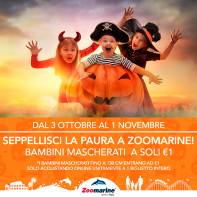 La Magia di Halloween arriva a Zoomarine. Dal 3 ottobre al 1° novembre, un mese di attività e sorprese a tema