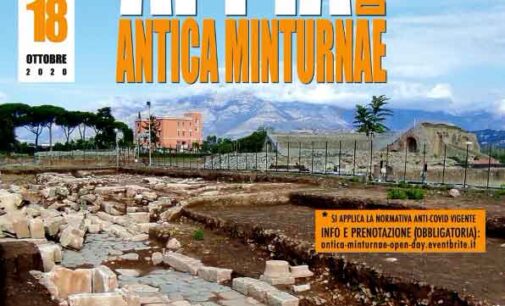 Open day degli scavi archeologici nell’area del Castrum dell’antica Minturnae