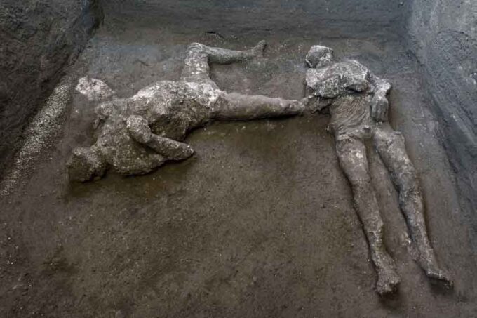 LE VITTIME DI  CIVITA GIULIANA – Gli ultimi calchi di Pompei