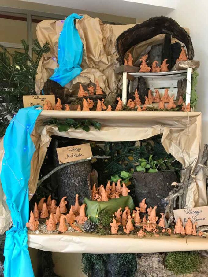 Mostra di ceramica – Il villaggio degli gnomi – scuola Clemente Cardinali – Istituto Comprensivo Gino Felci – Velletri