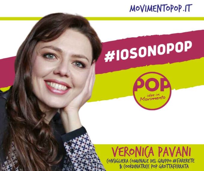 Veronica Pavani coordinatrice di POP a Grottaferrata
