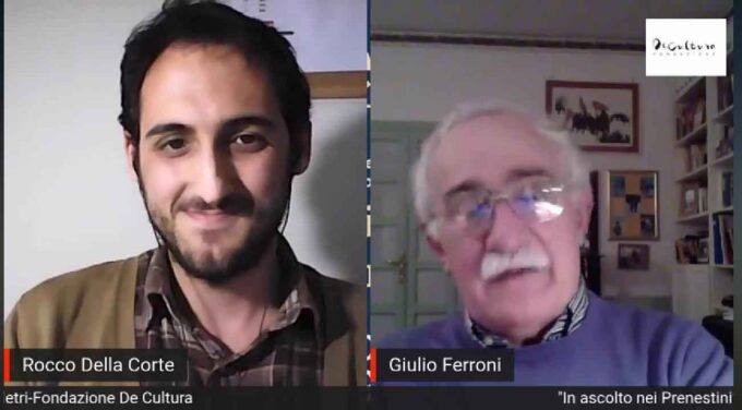 L’Italia di Dante con il professor Giulio Ferroni a “In ascolto nei Prenestini”