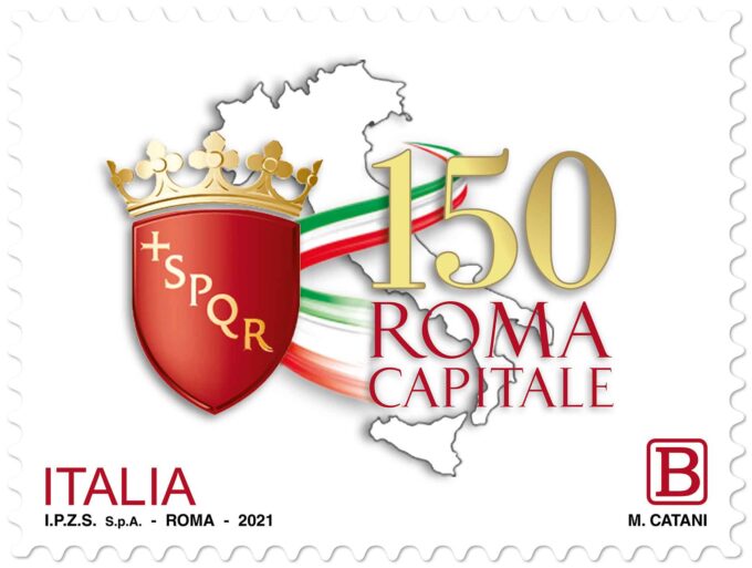 Emissione francobollo Roma Capitale d’Italia