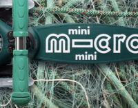 Arrivano i primi monopattini  stostenibili per bambini Micro ECO  realizzati con reti da pesca riciclate!