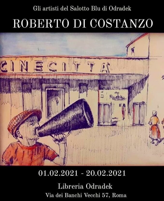 Roberto Di Costanzo al Salotto Blu di Odradek fino al 20 febbraio 2021