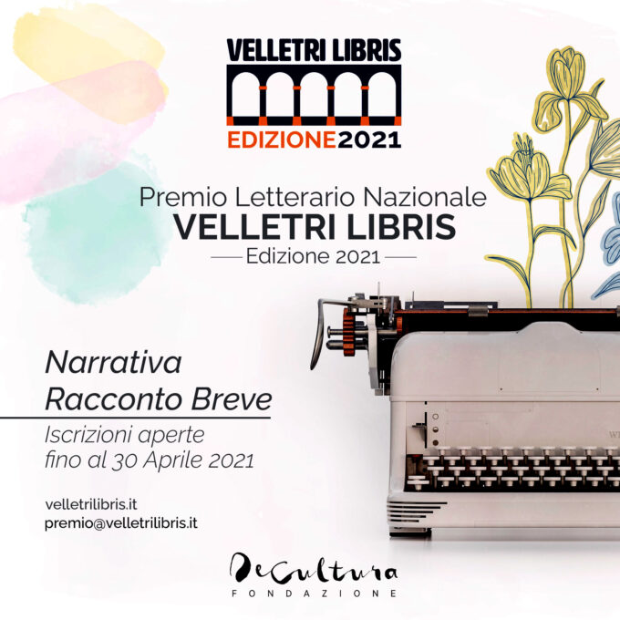Premio Velletri Libris 2021: anche quest’anno si premiano i migliori racconti brevi