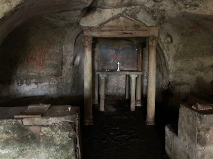 NEMI RICORDA LE VITTIME DEL COVID PREGANDO ALL’EREMO DI SAN MICHELE ARCANGELO