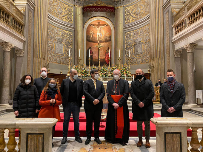 L’azienda corese Vis Electrica sul campanile di Santa Maria in Monserrato degli Spagnoli a Roma