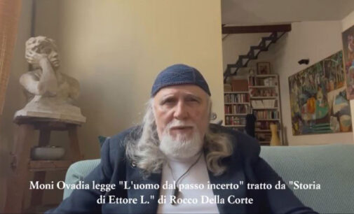 La voce e il volto di Moni Ovadia per un racconto tratto da “Storia di Ettore L.”