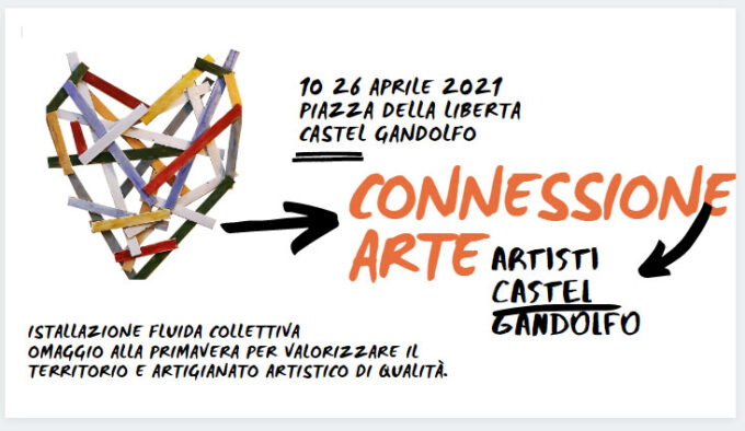 “Connessione Arte”, dal 10 al 26 aprile l’arte fluida arriva a Castel Gandolfo