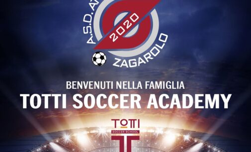 L’Asd Atletico Zagarolo 2020 affiliata alla Totti Soccer School