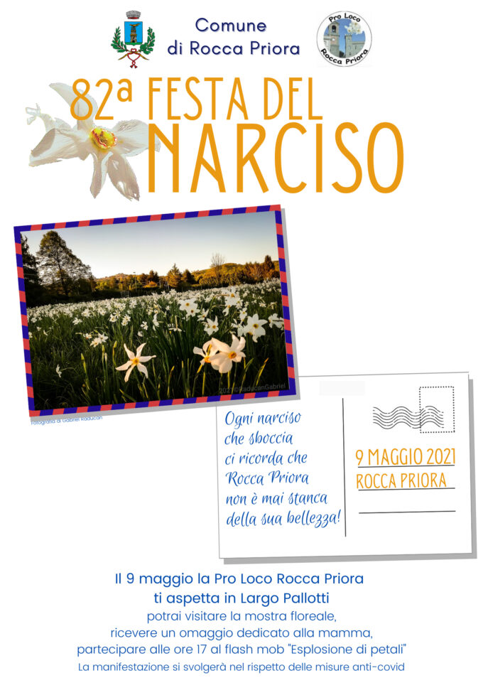Rocca Priora celebra l’82ª Festa del Narciso