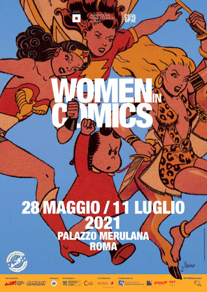 WOMEN IN COMICS Venticinque grandi fumettiste americane per la prima volta in mostra in Europa