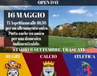 Football Club Frascati, domenica speciale: allenamento condiviso con Lupi Rugby e L’Atletica Ad Maiora