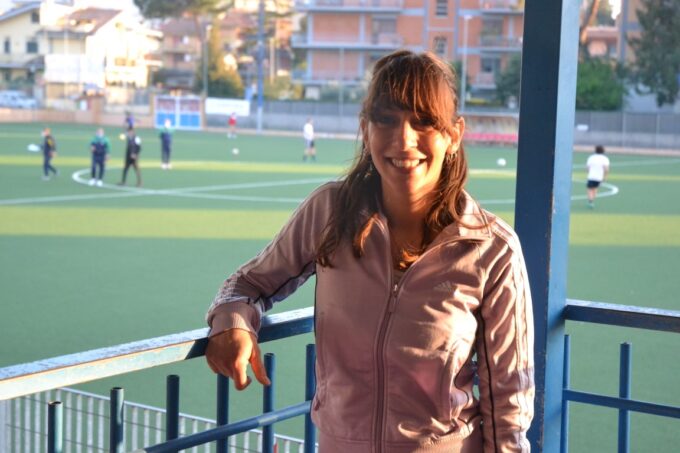 Asd Casilina, Giulia Trigona tra segreteria e bar: “Entusiasta per questa mia prima volta nel calcio”