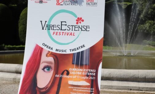 Varese Estense Festival: dal 25 giugno all’11 luglio la cultura riparte dai Giardini Estensi