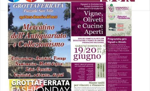 GROTTAFERRATA, PIENONE DI EVENTI NEL FINE SETTIMANA