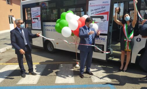 Ciampino – Inaugurato nuovo automezzo del Trasporto Pubblico Locale