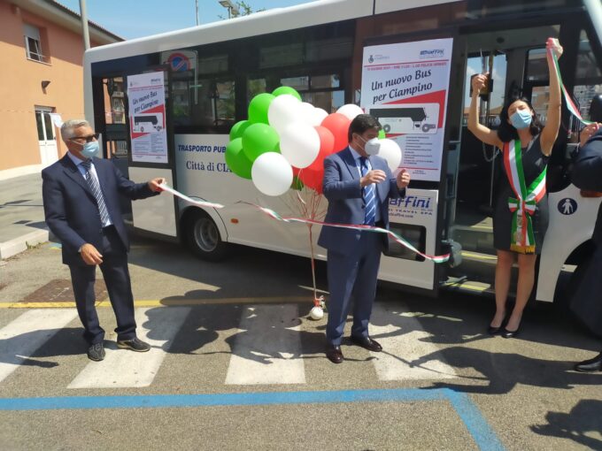 Ciampino – Inaugurato nuovo automezzo del Trasporto Pubblico Locale