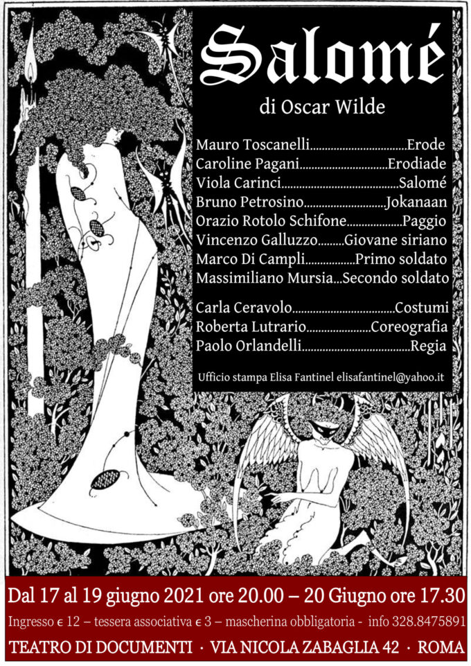 “Salomé” di O.Wilde al Teatro di Documenti di Roma