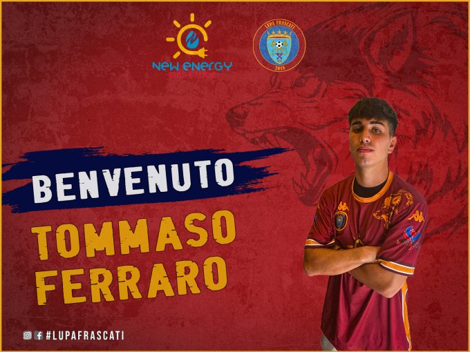 Rinforzo in quota under per la Lupa Frascati, Tommaso Ferraro è un nuovo giocatore amarantoblu.