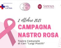 Cori, un convegno al teatro Luigi Pistilli, la Lilt apre la campagna Nastro Rosa 2021