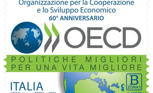 Emesso un francobollo celebrativo del 60° anniversario del trattato istitutivo dell’Organizzazione per la Cooperazione e lo Sviluppo Economico