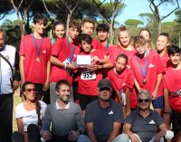 Atletica Frascati, dieci atleti nella rappresentativa Roma Sud che ha vinto il titolo regionale Ragazzi
