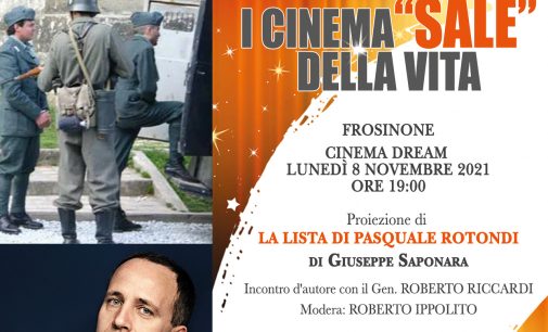 Salvare le opere d’arte ieri e oggi: al Dream Cinema Frosinone con il Generale Roberto Riccardi