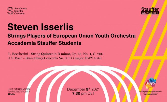 Stauffer Concerts: Steven Isserlis in concerto con gli allievi dell’Accademia Stauffer e i giovani dell’EUYO