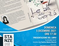 LE ALI DELLA VERITÀ: domenica Monica Manzini presenta il suo libro al teatro comunale di Cori