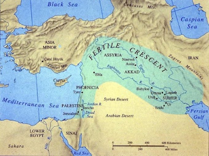 Le antiche civiltà mediorientali antecedenti le favole bibliche…