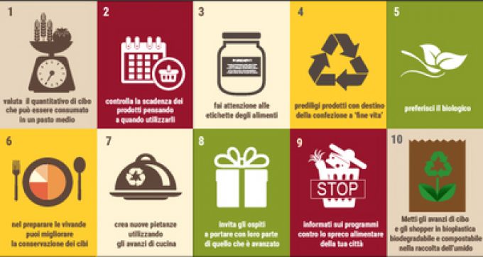 Alimentazione: oltre 12 miliardi di euro di cibo ‘perso’ all’anno, da ENEA il decalogo anti-spreco