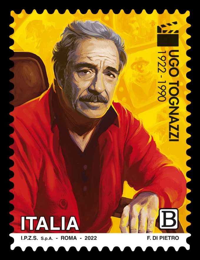 Emissione francobollo Ugo Tognazzi
