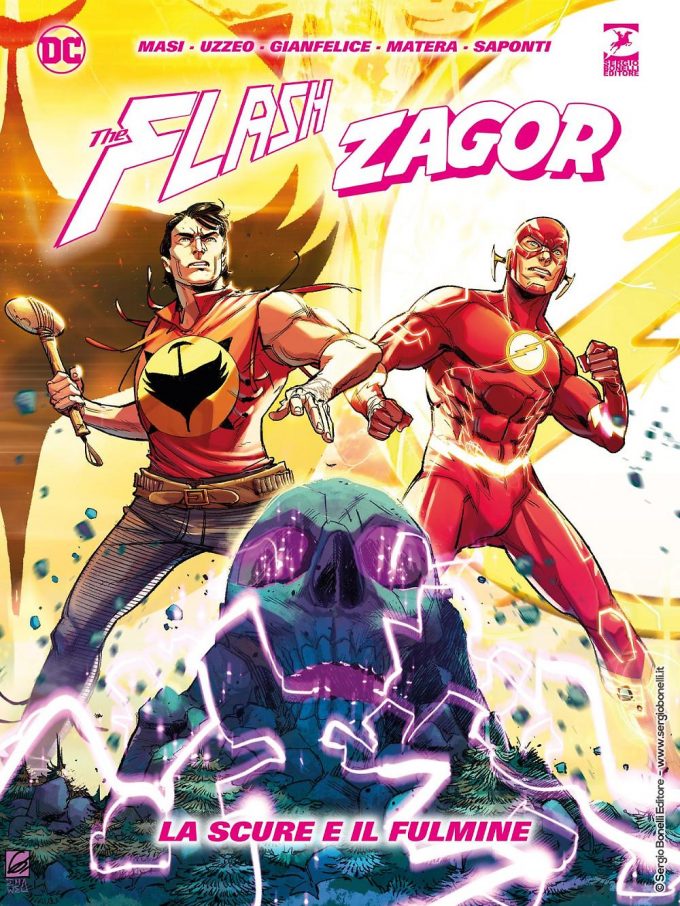 “Flash/Zagor – La scure e il fulmine”: il primo incontro tra i personaggi DC Comics e Sergio Bonelli Editore