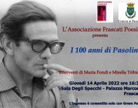 Frascati Poesia evento 14 aprile 2022 – I 100 anni di Pasolini