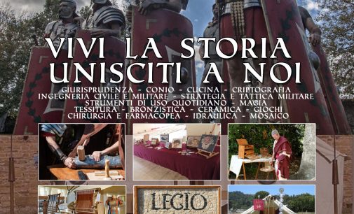 Il Museo delle Navi Romane di Nemi torna a ospitare la Legio XXX Ulpia Victrix aps