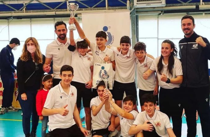 Pallavolo Marino, l’Under 13 maschile 3×3 è campione territoriale: ora le finali regionali