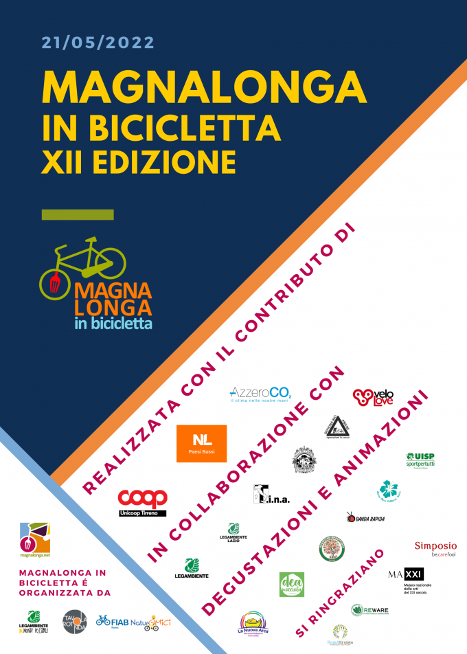 Ritorna la Magnalonga in bicicletta. Roma, 21 maggio 2022