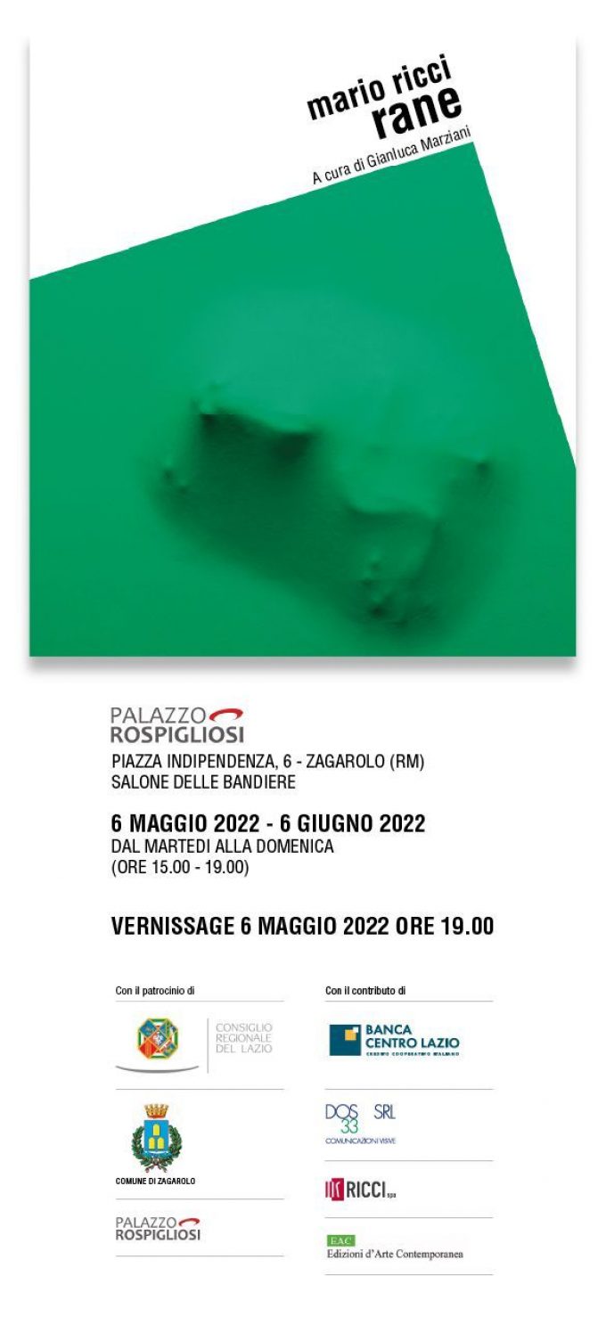 Zagarolo. Palazzo Rospigliosi – Mostra personale del pittore Mario Ricci