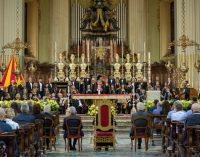 Un grande successo il concerto di Amadeus in onore del cardinale Pietro Parolin
