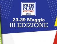 Al via la III edizione del Fair play Festival dal 23 al 29 maggio a Cernusco sul Naviglio