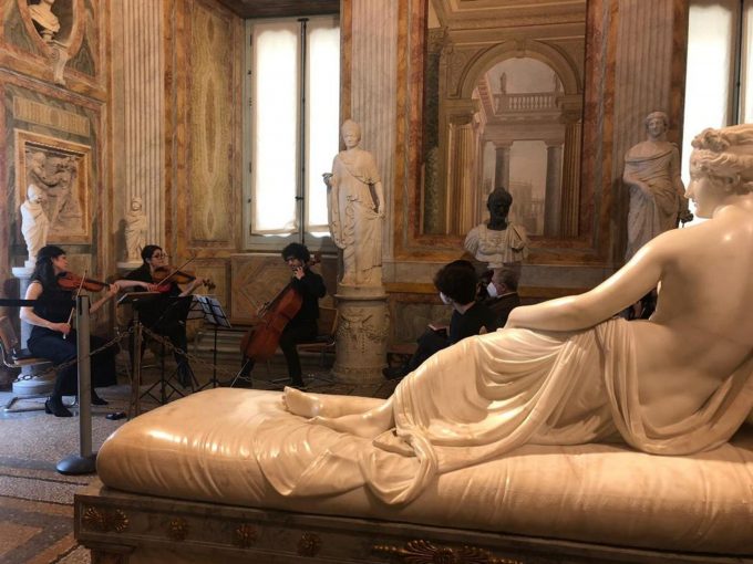 GLI AMOROSI AFFETTI  Musica per le opere della Galleria Borghese