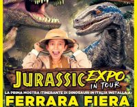  A Ferrara lo stupore dei giganti della preistoria con “Jurassic Expo in Tour”