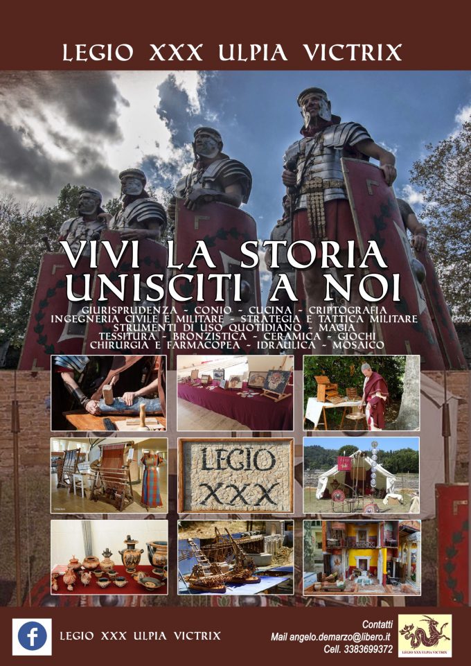 Il Museo delle Navi Romane di Nemi torna a ospitare la Legio XXX Ulpia Victrix