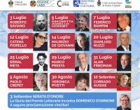“Velletri Libris” 2022: inaugurazione il 3 luglio con Roberto Saviano